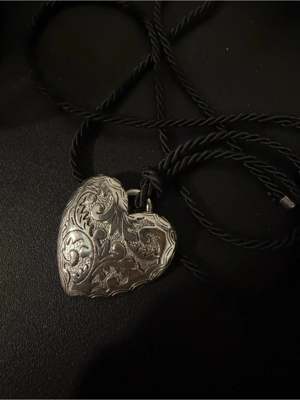 Princess Polly silver heart